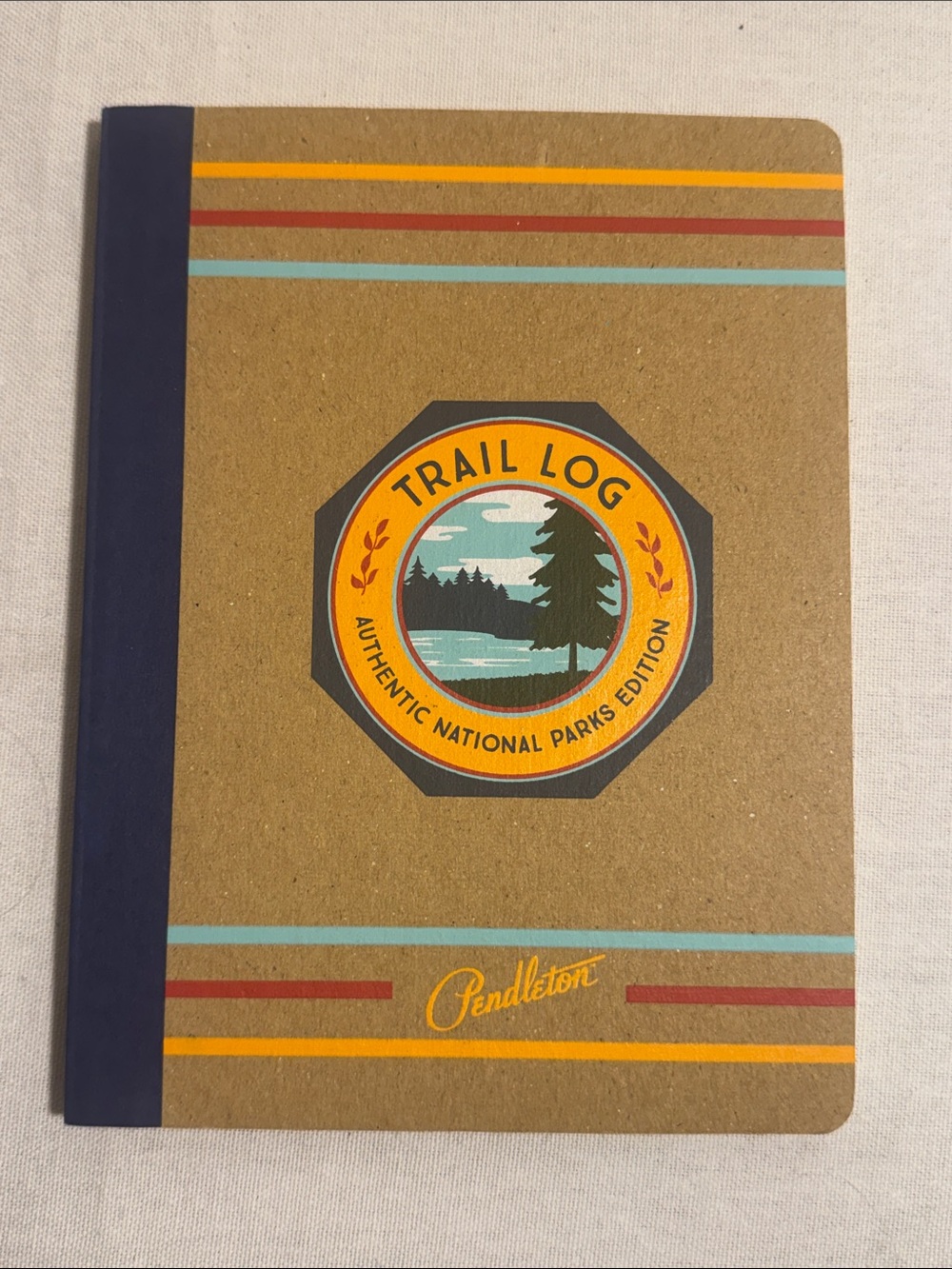 Pendleton Trail Log Notebook - Navy, Tan, Yellow, Teal, Red NEW